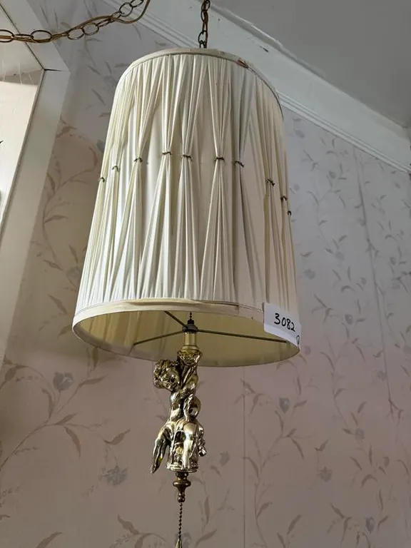 (2) Vintage Hanging Lamps