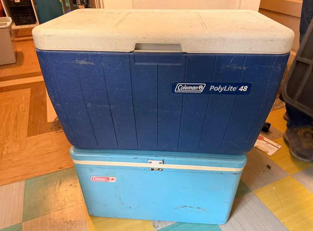 (2) Coleman Coolers (Empty)