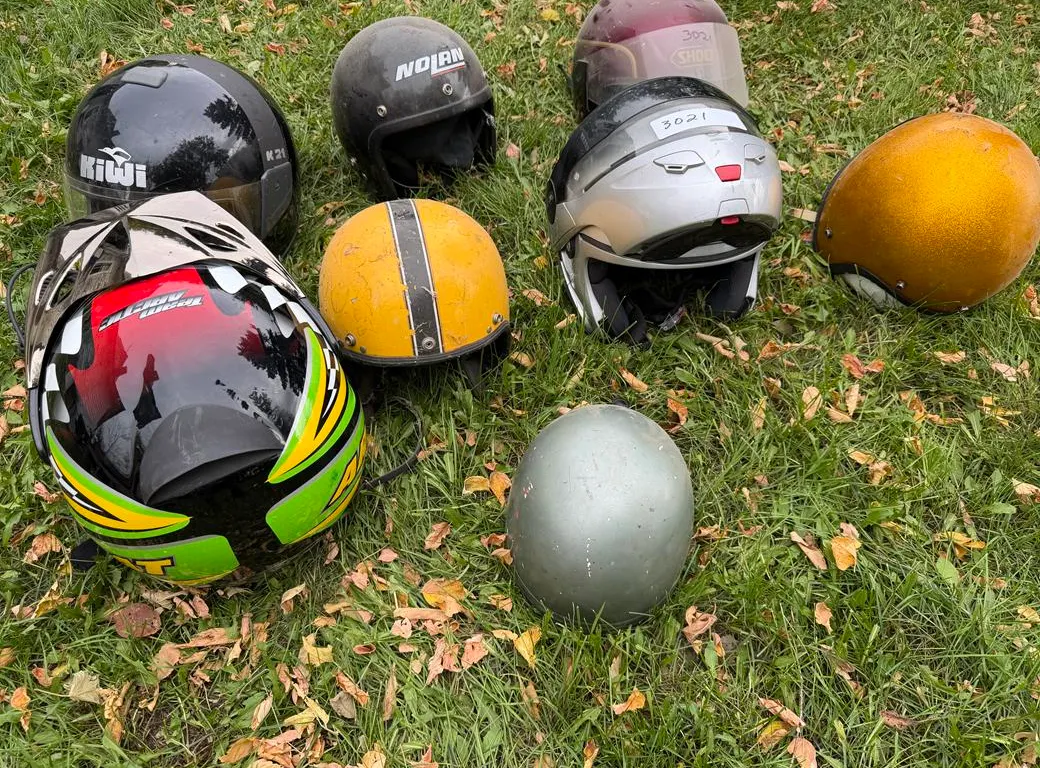 Various Recreational Helmets
