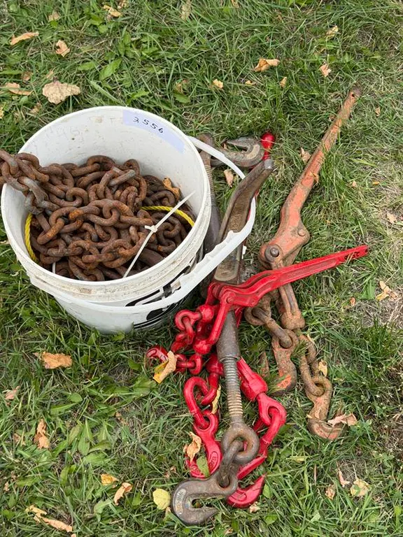 Load Tighteners and Chain