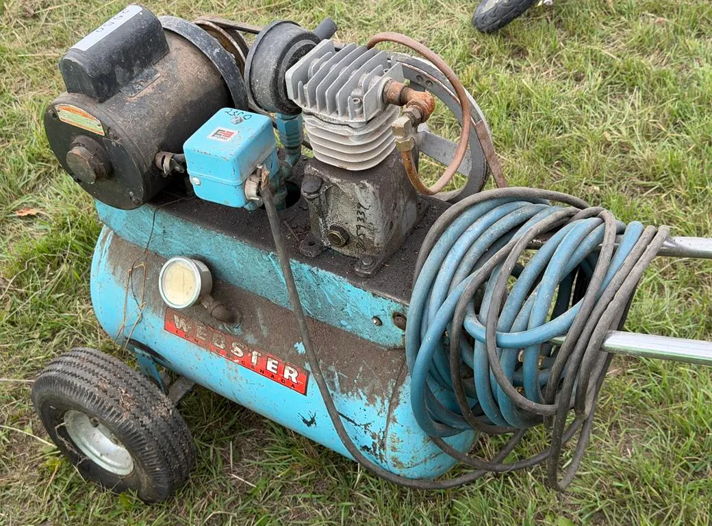 Webster Portable Air Compressor 1/2HP