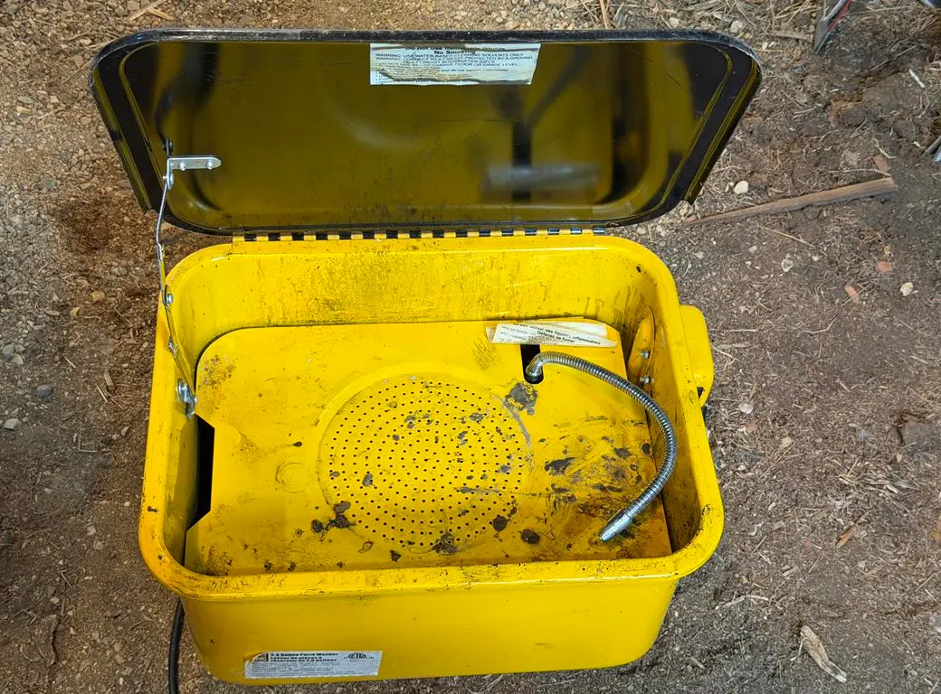 Parts Washer 3.5 Gallon Tank