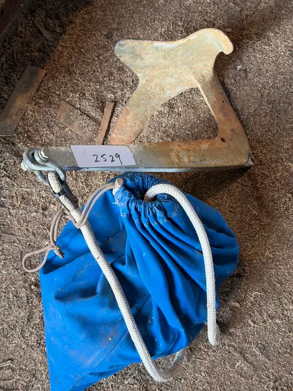 Boat Anchor and Rope