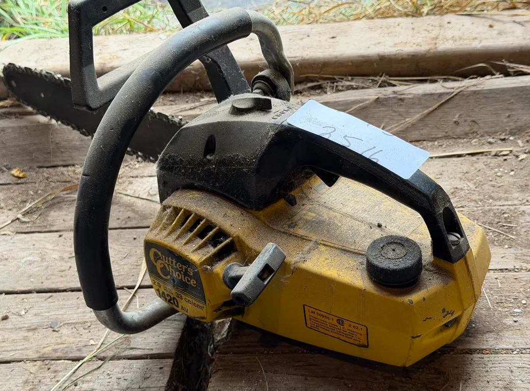 Cutters Choice 1420 AV Gas Chainsaw