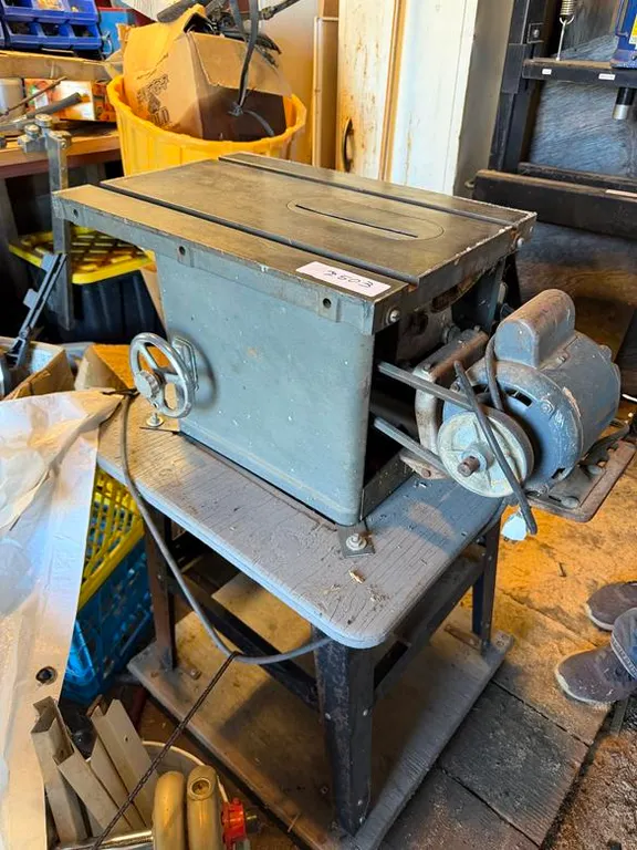 Beaver Rockwell Table Saw on Stand
