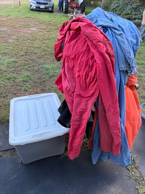 Coveralls, Work Jackets, Empty Tote & Fleece Suit