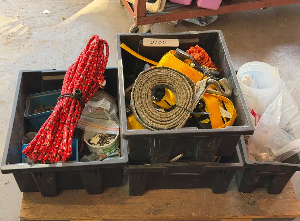 Tie Down Strap, Rope & Hardware