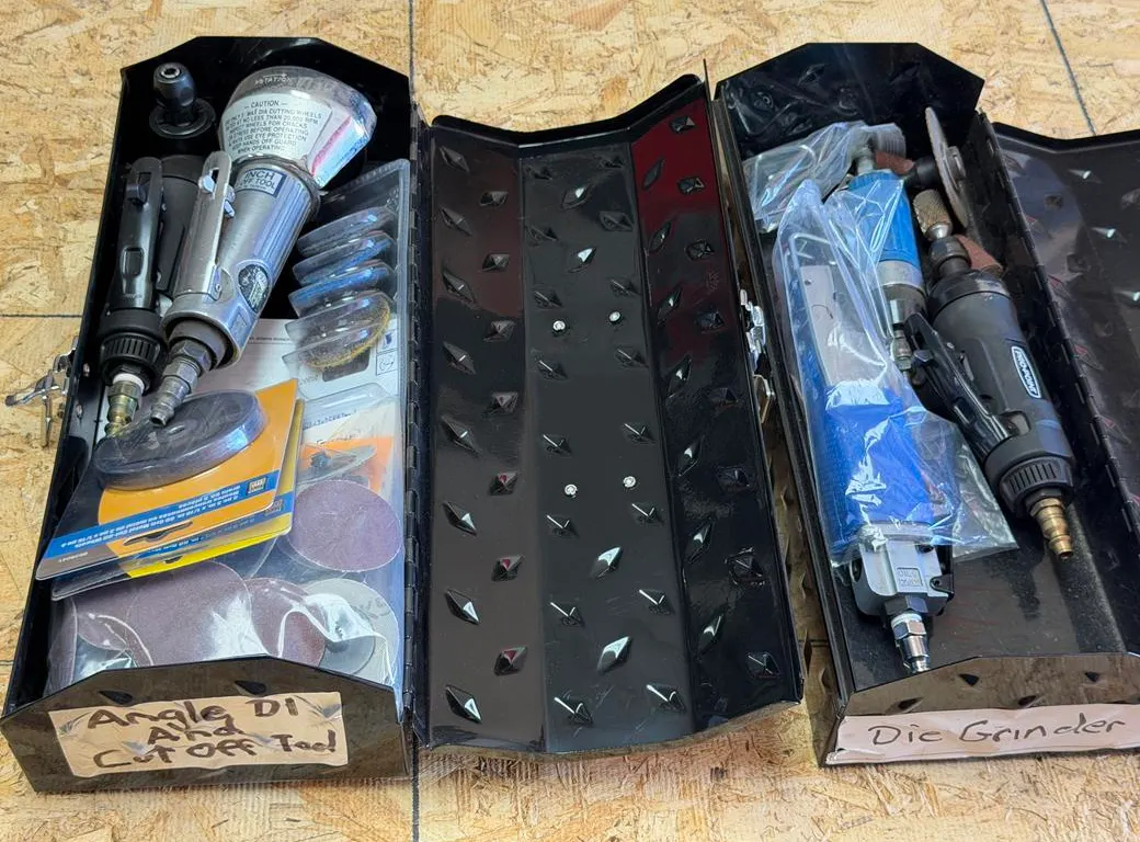 Angle, Cutoff and Die Grinder and Supplies