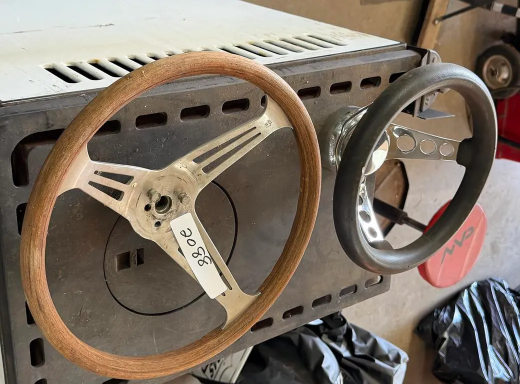 (2) Steering Wheels (1 Wood)