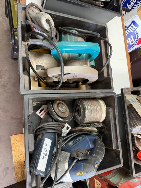 Makita Circular Saw, Drills and Grinder
