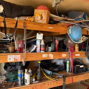 (3) Shelves of Hardware and Supplies
