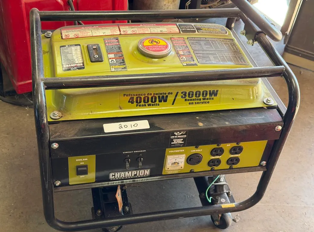 Champion 4000 Watt Gas Generator