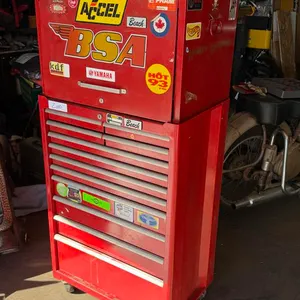 Beach 2 Box Rolling Tool Chest Complete With Tools