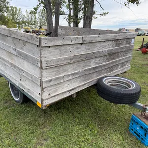 Box Single Axle Trailer