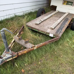 Flat Deck Single Axle Trailer
