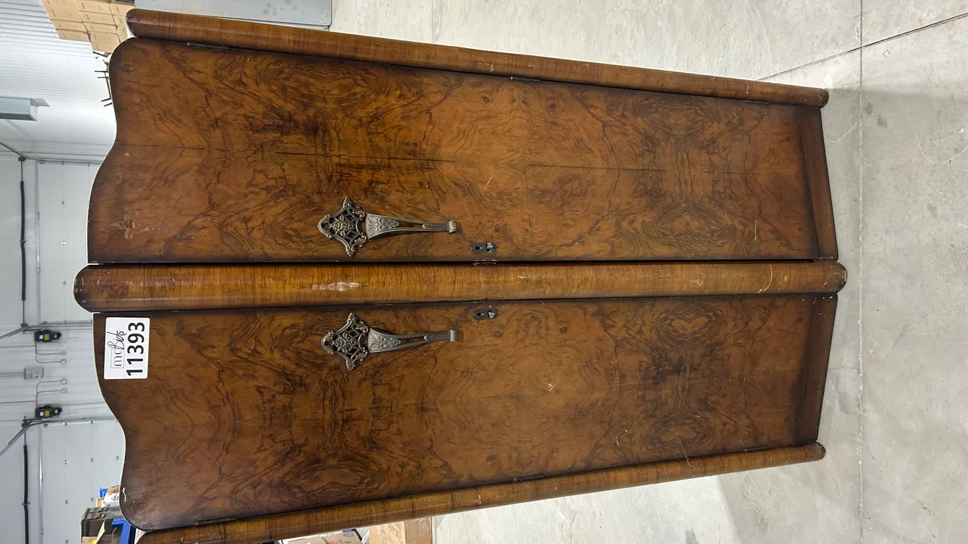 Art Décor Wardrobe With Ornate metal Handles