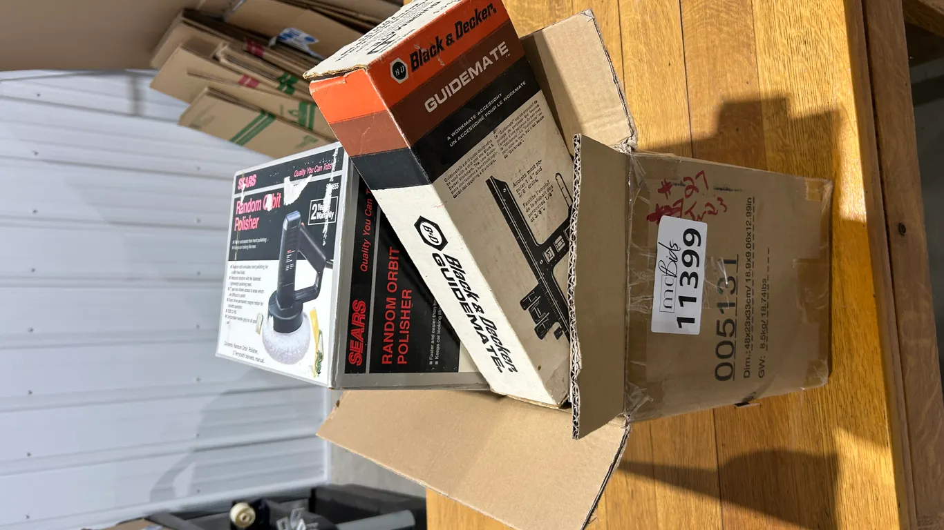 Box Of Electric Tools