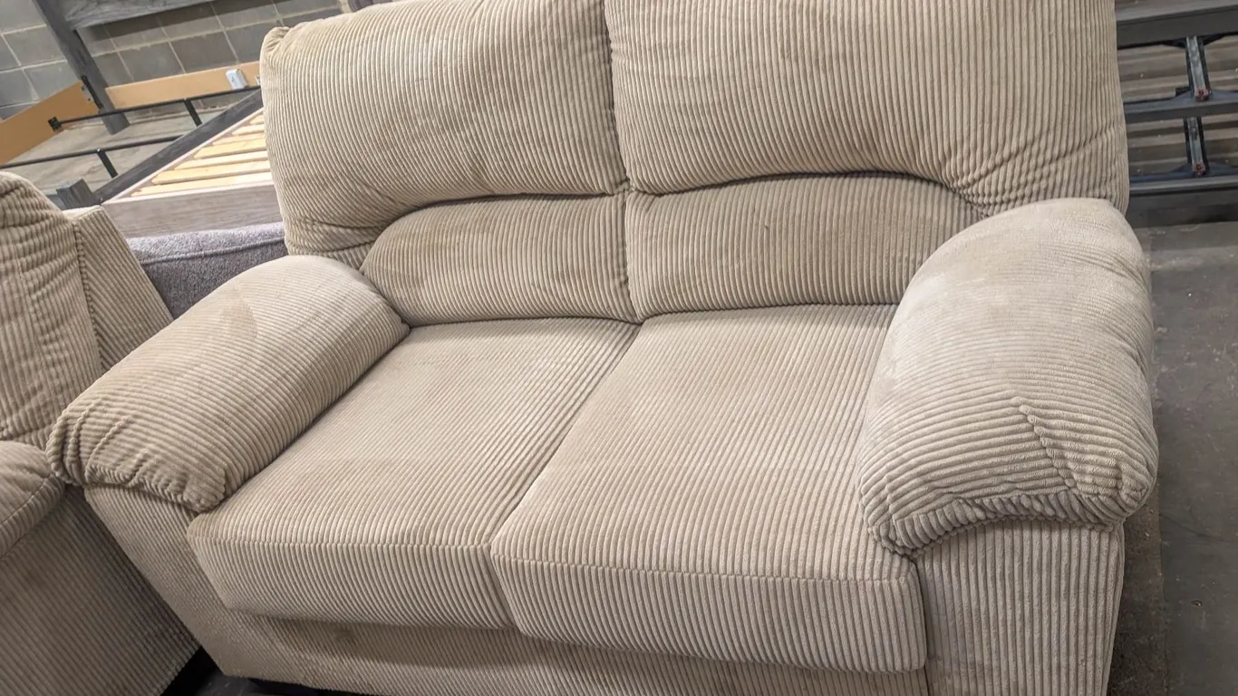 ONSITE: ASHLEY SIMPLEJOY LOVESEAT SAND COLOR