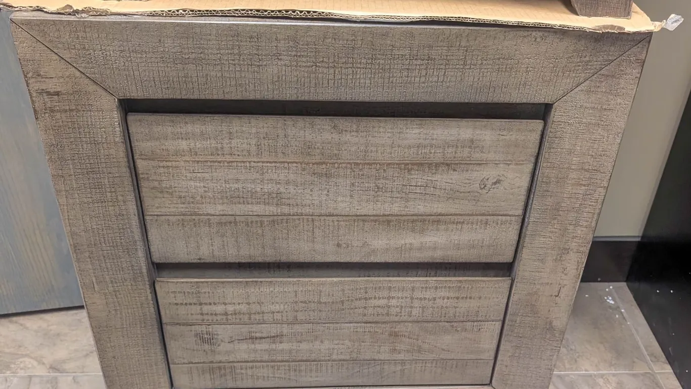 ONSITE: ASHLEY GREY LANGFORD 2-DRAWER NIGHTSTAND