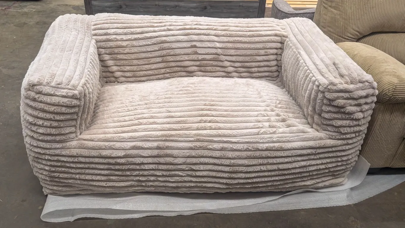 ONSITE: REDD TAUPE BEAN BAG SOFA