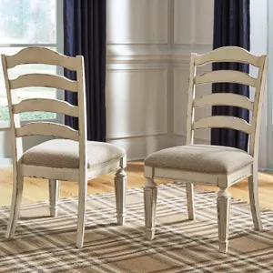 ONSITE: 2 ASHLEY REALYN UPHOLSTERED SIDE CHAIRS