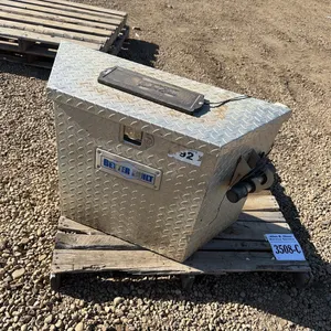 BETTER BUILT ALUMINUM CHECKERPLATE TRAILER TONGUE TOOLBOX