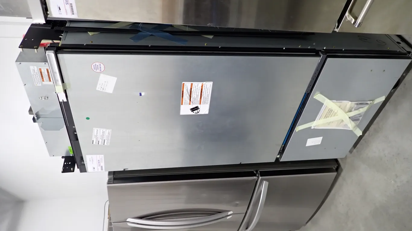 Jenn Air JB36NXFXRE Built-In Counter Depth Bottom Mount Panel Ready Top Refrigerator/Bottom Freezer.