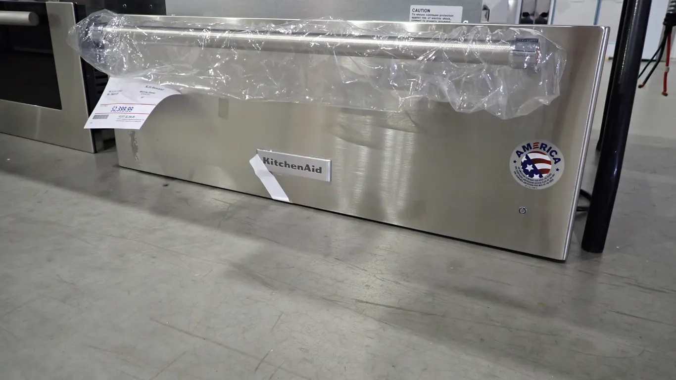 KitchenAid KOWT100ESS Stainless Steel 30" Warming Drawer-NOTE: PLEASE INSPECT.