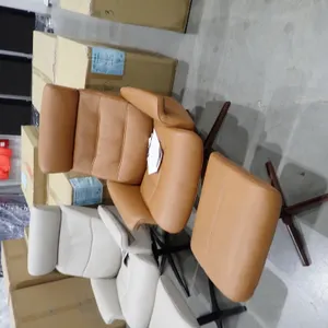 Scandi Norway Citadel M Size Noble Saddle Leather Recliner and Ottoman.