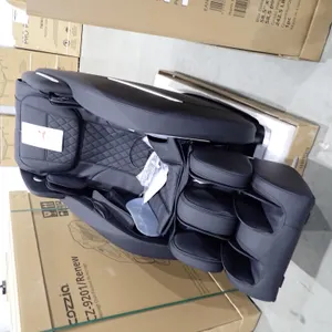 Cozzia CZ-9201/Renew Black/Black Leather Massage Chair.