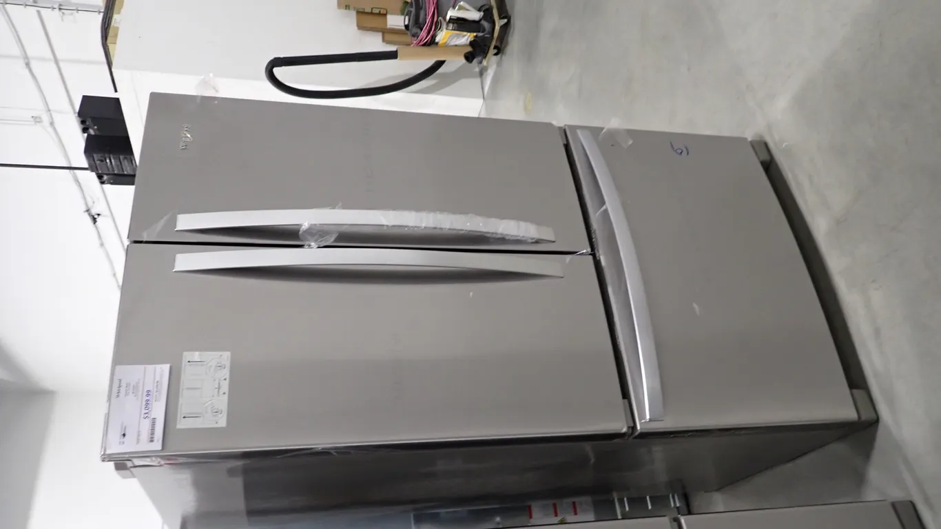 Whirlpool WRF535SWHZ French Door Stainless Print Resistant Refrigerator- NOTE: PLEASE INSPECT.