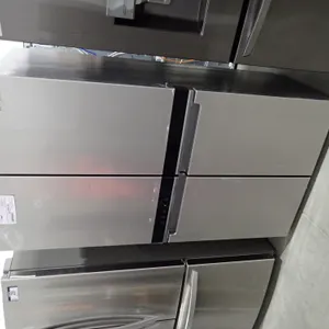 Whirlpool WRQA59CNKZ Four Door Stainless Top Refrigerator/Bottom Freezer- NOTE: PLEASE INSPECT.