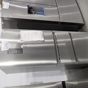 LG LRKNS1205V Bottom Mount Platinum Silver Kimchi & Sushi Refrigerator- NOTE: PLEASE INSPECT.