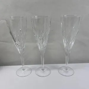 Cristal d'Arques champagne flutes