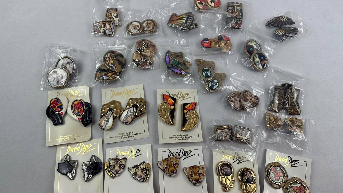 David Detz earrings