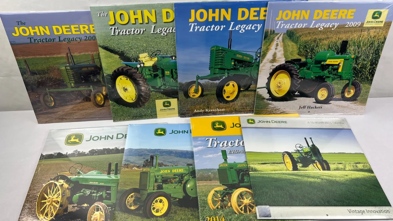 John Deere wall calendars