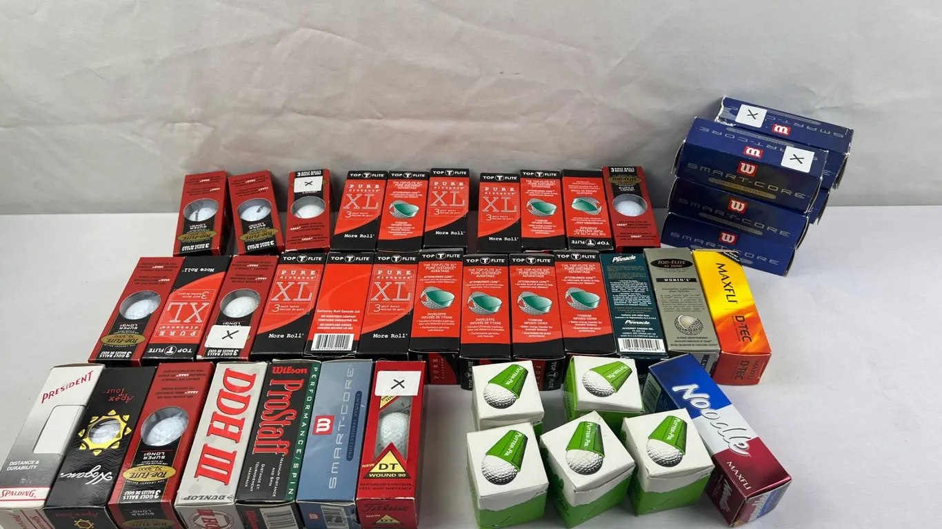 Lot of golf balls