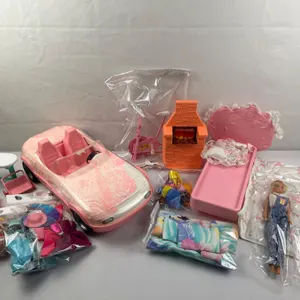 Lot of Barbies & accessories