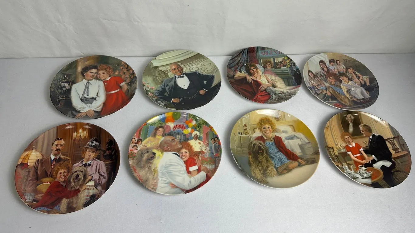 8 BRADFORD EXCHANGE COLLECTOR PLATES