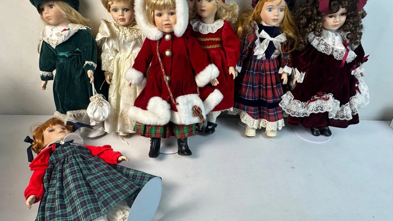 1990's Porcelain Dolls