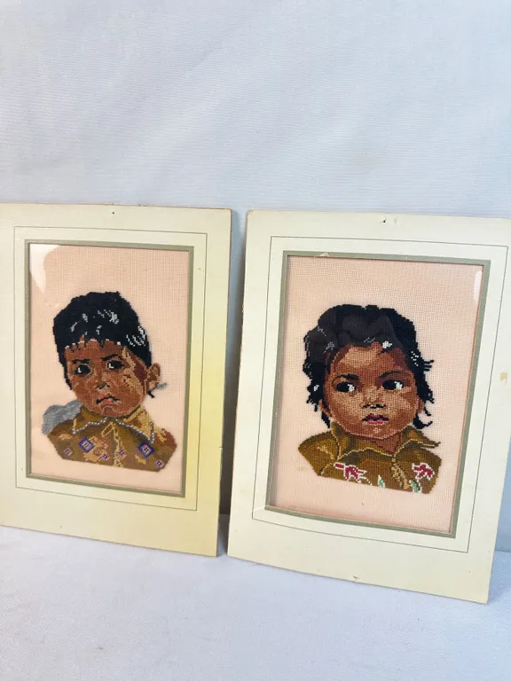 2 - Vintage Petit Point