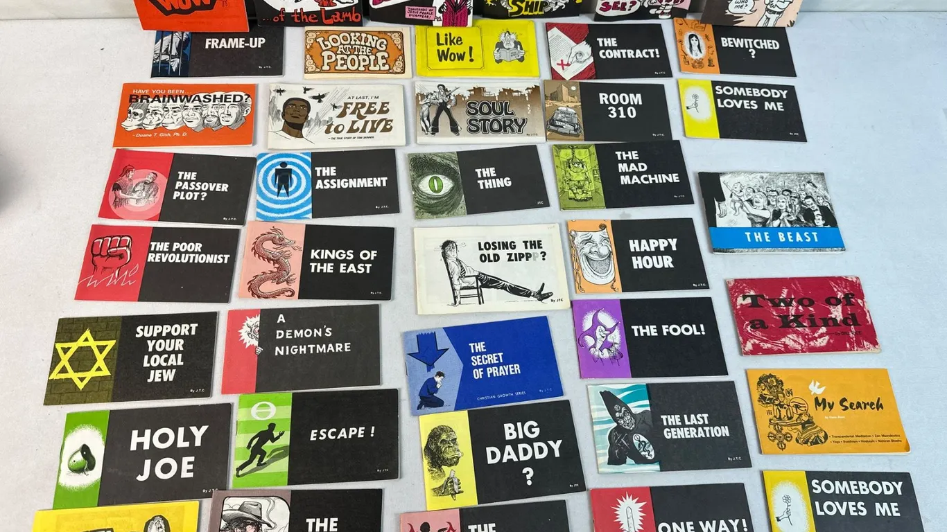 40 Old Small Comic Books
