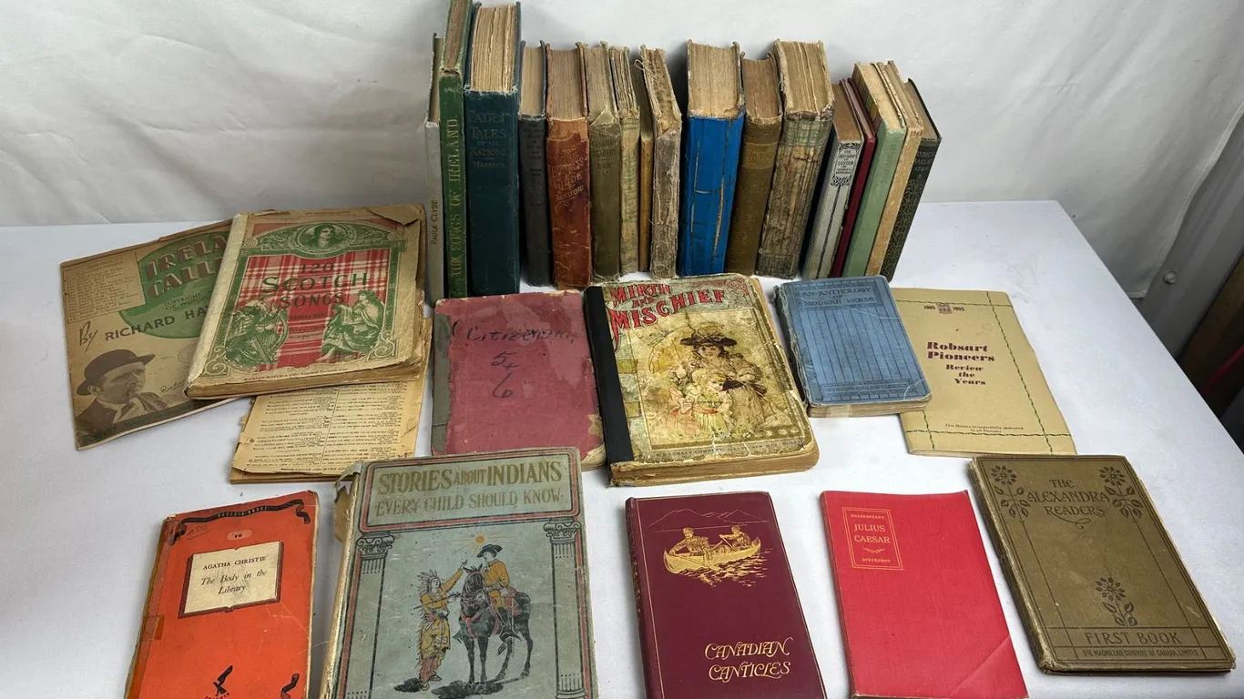 Box Old Books