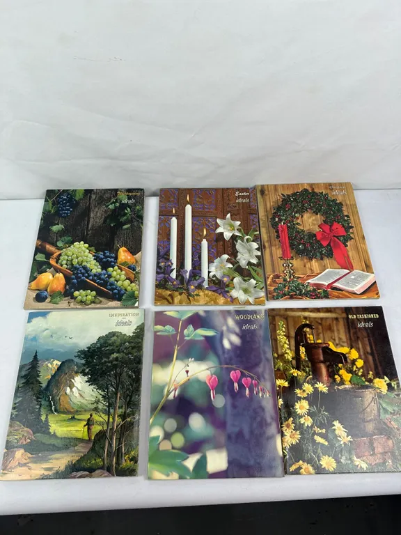 6 Books - Ideals 1960s