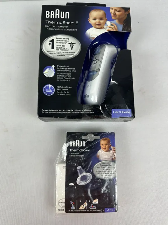 Braun ThermoScan 5 & Extra Filters