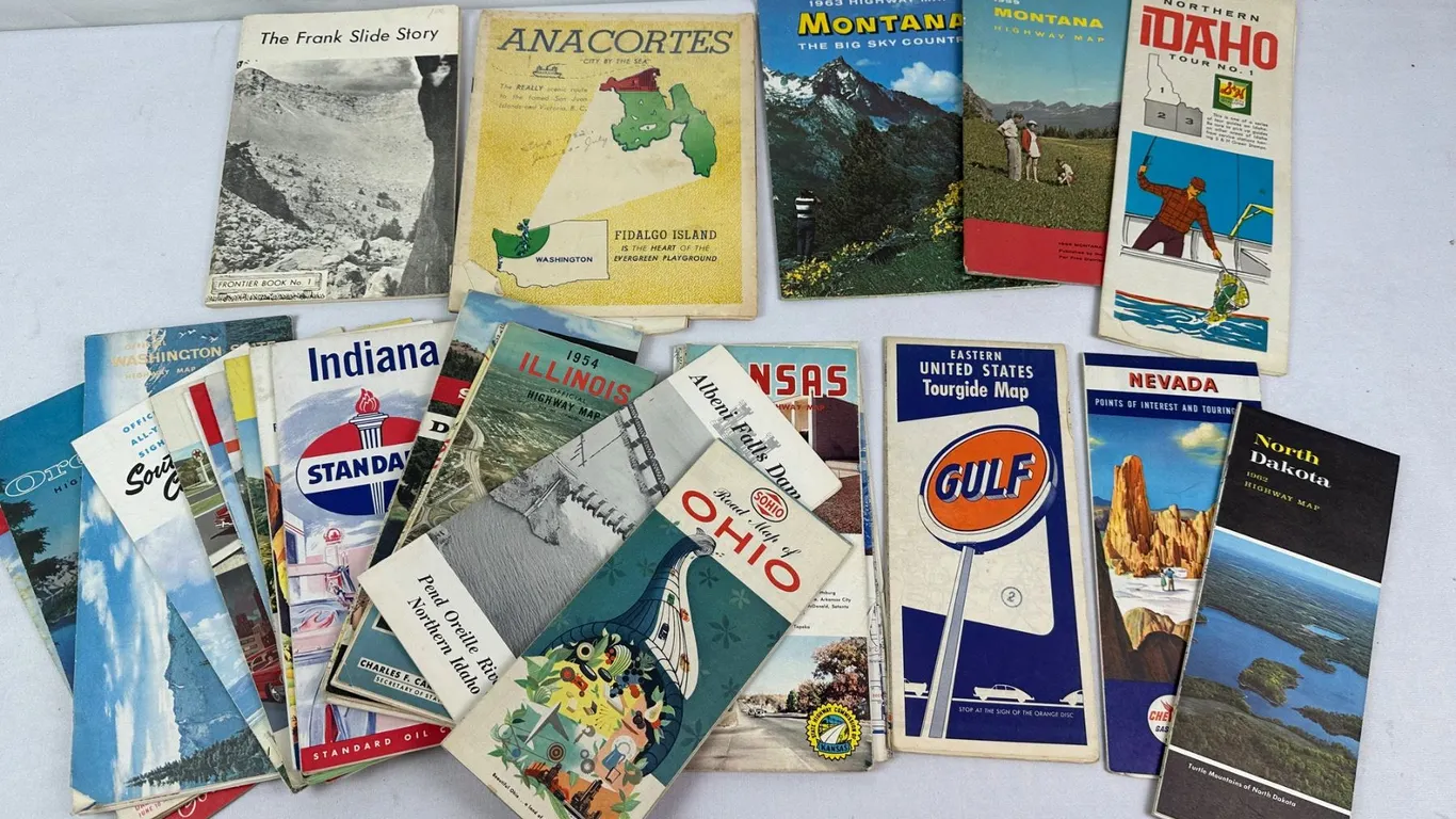 Maps 1950s & 1960s