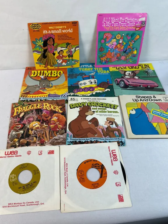 Records - Kids 1980's Dumbo / Fraggle Rock / Gremlins & more