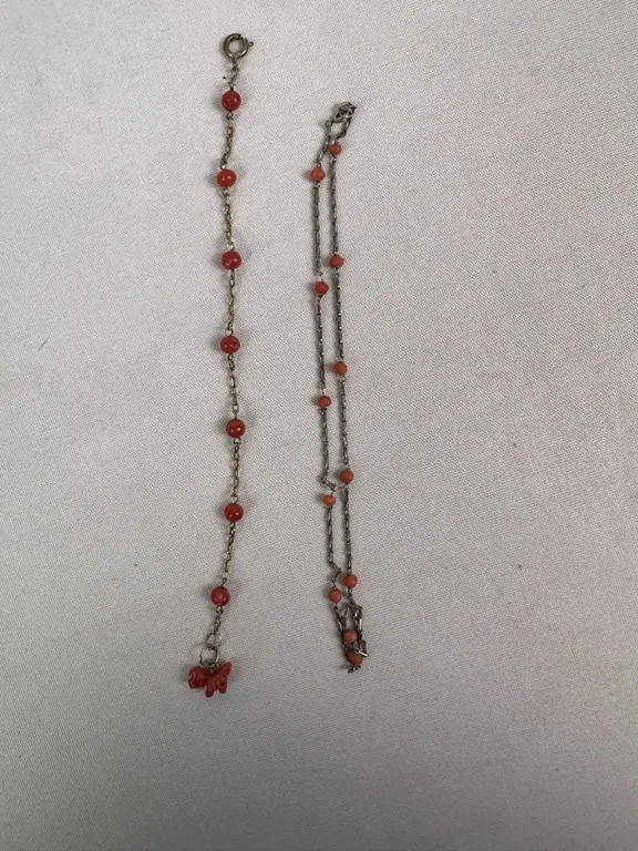 Red Corral Terrier Pendants