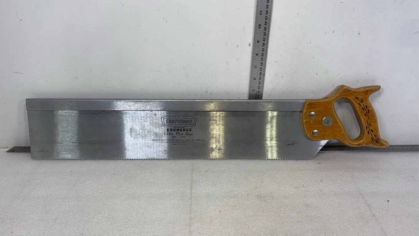 Craftsman Kromedge 24"-11PT Miter Box Saw *Unreserved*
