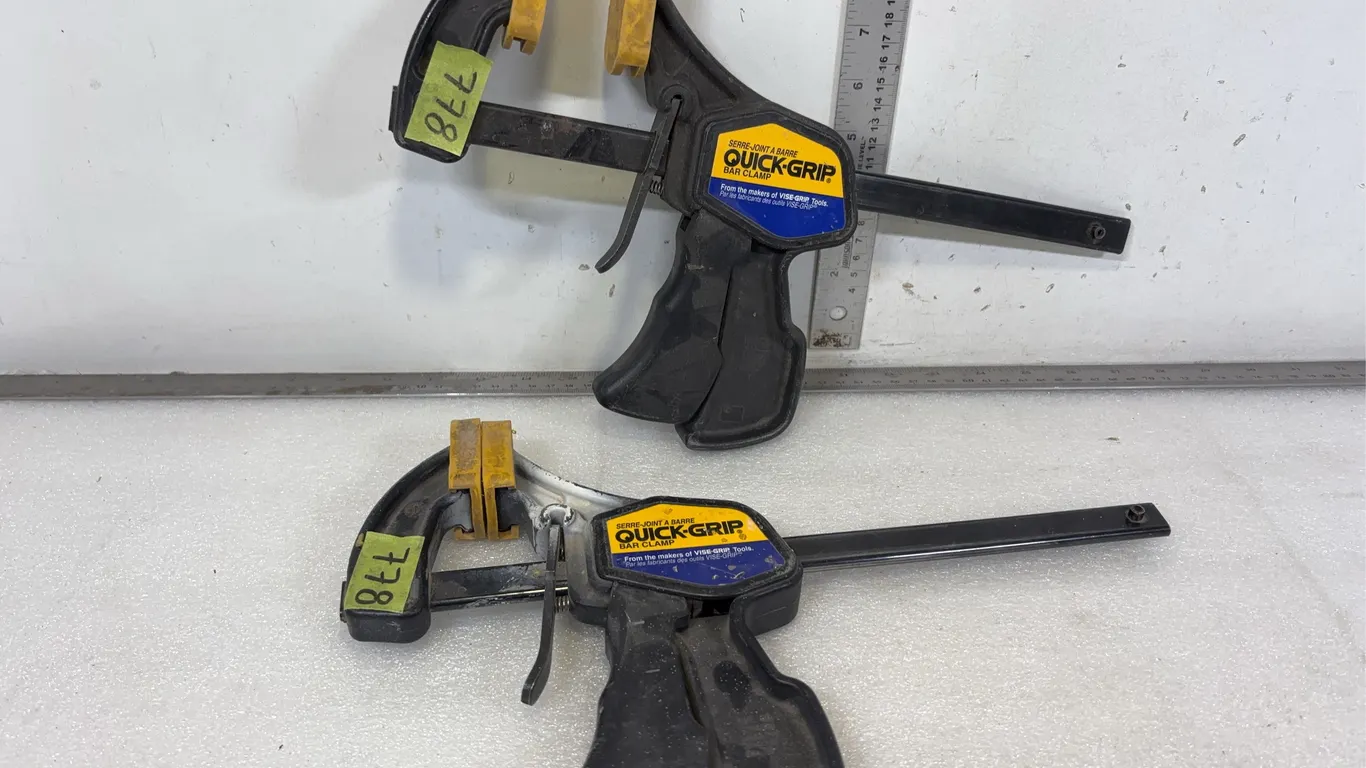 Pair of Quick-Grip Bar Clamps, Approx. 14" *Unreserved*